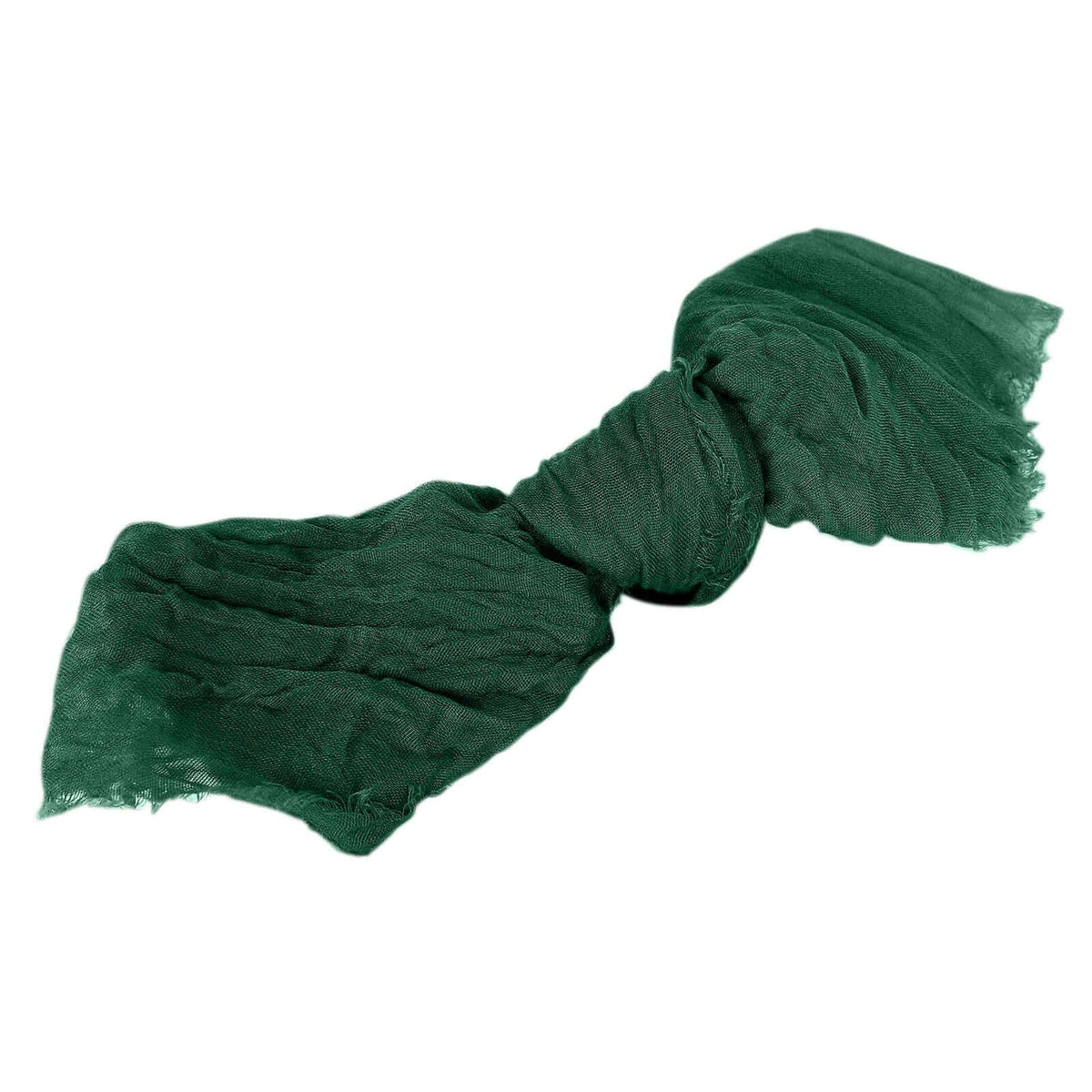 5 Pack Gauze Cheesecloth 24"x19" Napkins Hunter Emerald Green Reusable Dinner Napkins